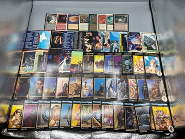 Lot of (50+) Assorted Non-Sports Trading Cards - Varying Conditions - Magic The Gathering, Dungeons