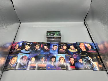 1993 Skybox Star Trek Master Series Complete Set
