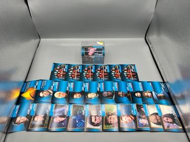 1992 Impel Star Trek The Next Generation Complete Set W/ (6) Language Variant Card #1's