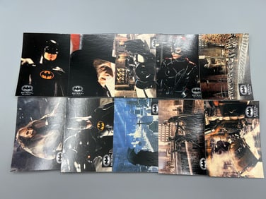 1992 Topps Batman Returns Complete Stadium Club Insert Set