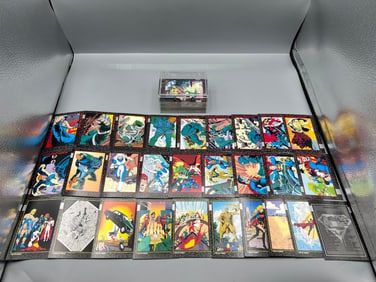 1992 Skybox Doomsday The Death of Superman Complete Set