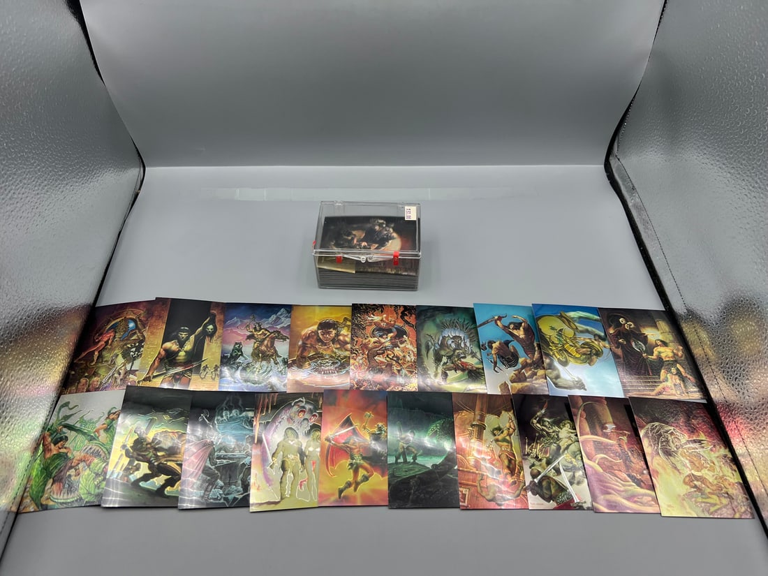1993 Comic Images Conan The Barbarian Complete Chromium Set (1 of 3)
