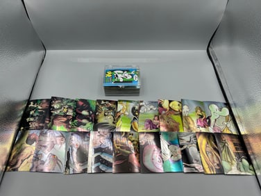 1995 Comic Images Bone Series 2 Chrome Complete Set