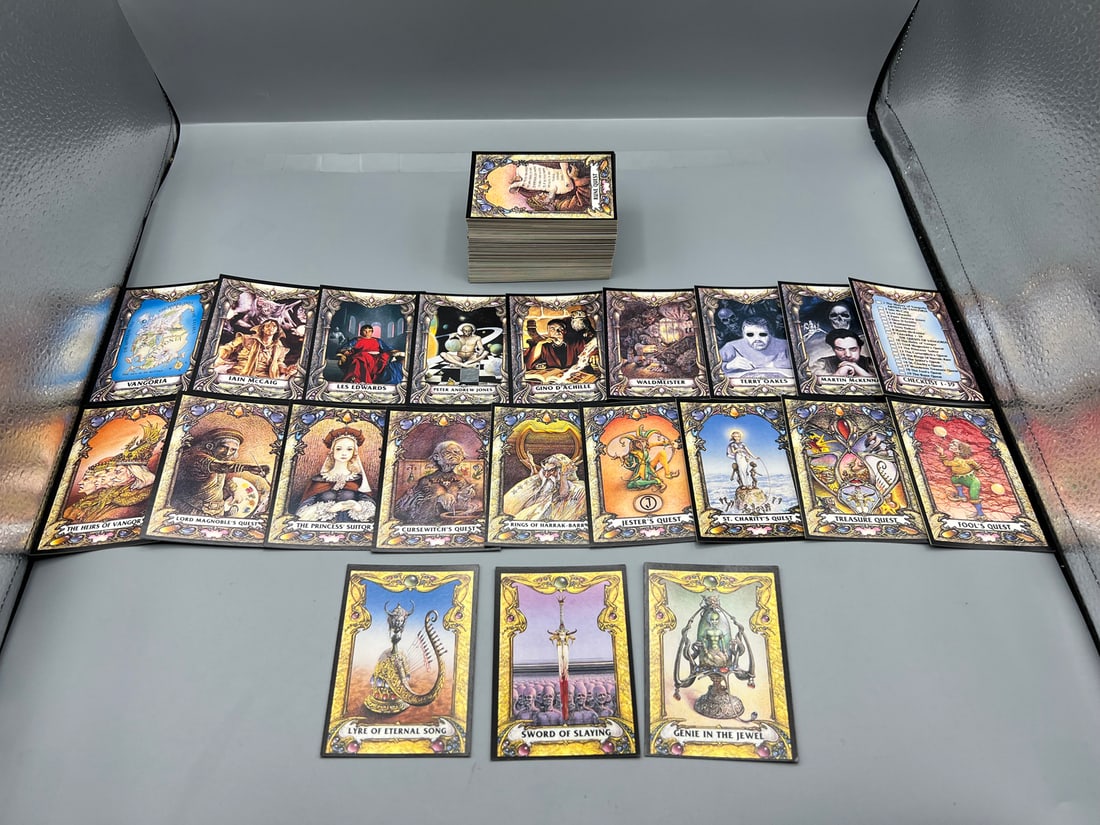 1993 Steve Jackson Battle Cards Complete Set W/ (3) Card Inserts (1 of 4)