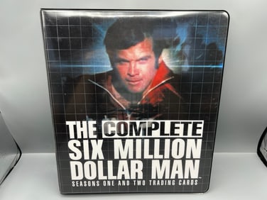 2004 Rittenhouse The Complete Six Million Dollar Man Complete Seasons One And Two Binder Mini Master