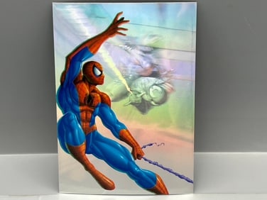 1995 Flair Marvel Annual Holoblast Spider-Man Vs. Scarlet Spider #3