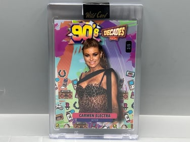 2024 Wild Card Decades National Carmen Electra #2/5