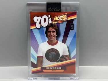 2024 Wild Card Decades National Henry Winkler #2/10