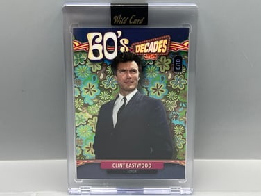 2024 Wild Card Decades National Clint Eastwood #6/10