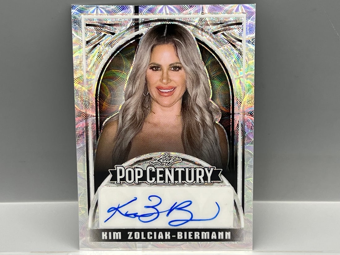 2024 Leaf Pop Century Kim Zolciak-Biermann Auto #23/25 - Real Housewives of Atlanta (1 of 2)