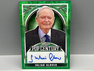 2024 Leaf Pop Century Julian Glover Green Auto #1/4 - Star Wars, Indiana Jones, Game of Thrones,