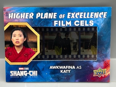 2023 Upper Deck Shang-Chi Higher Plane of Excellence Tier Four Awkwafina As Katy Film Cell #FC-26- 1