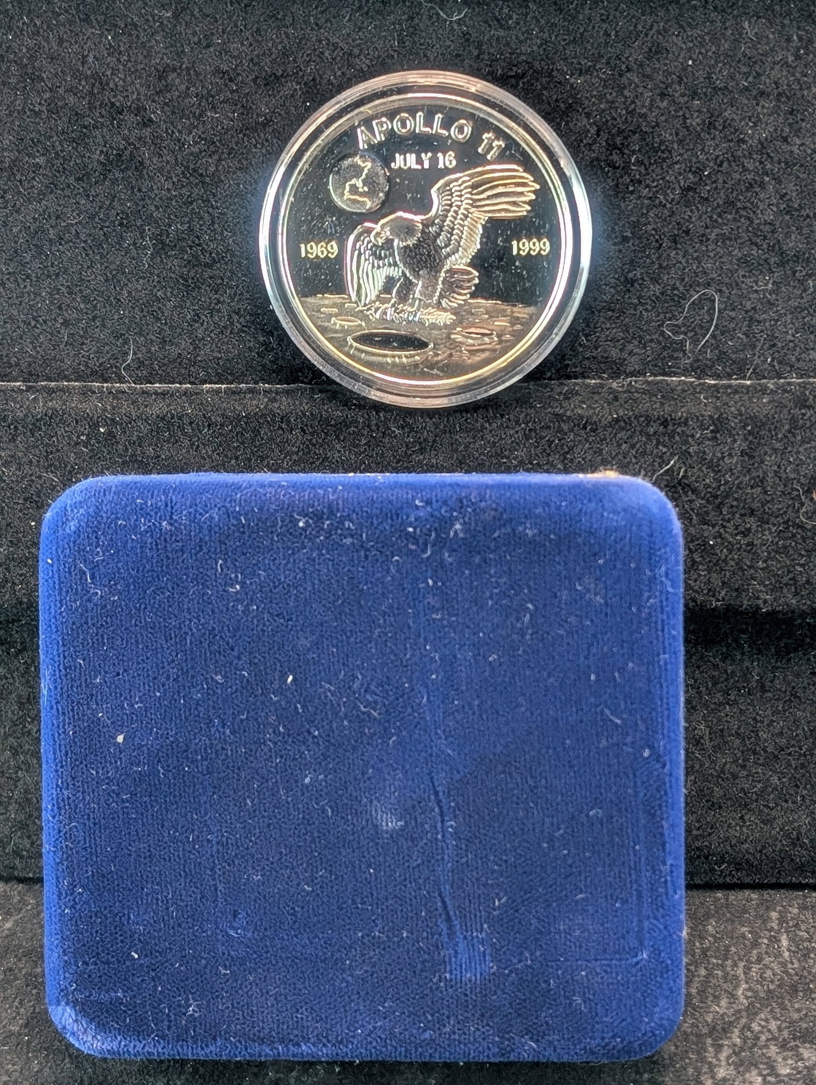 .999 Silver 1 Troy Ounce Apollo 11 30th Anniversary #864 of 3000: .999 Silver 1 Troy Ounce Apollo 11 30th Anniversary #864 of 3000