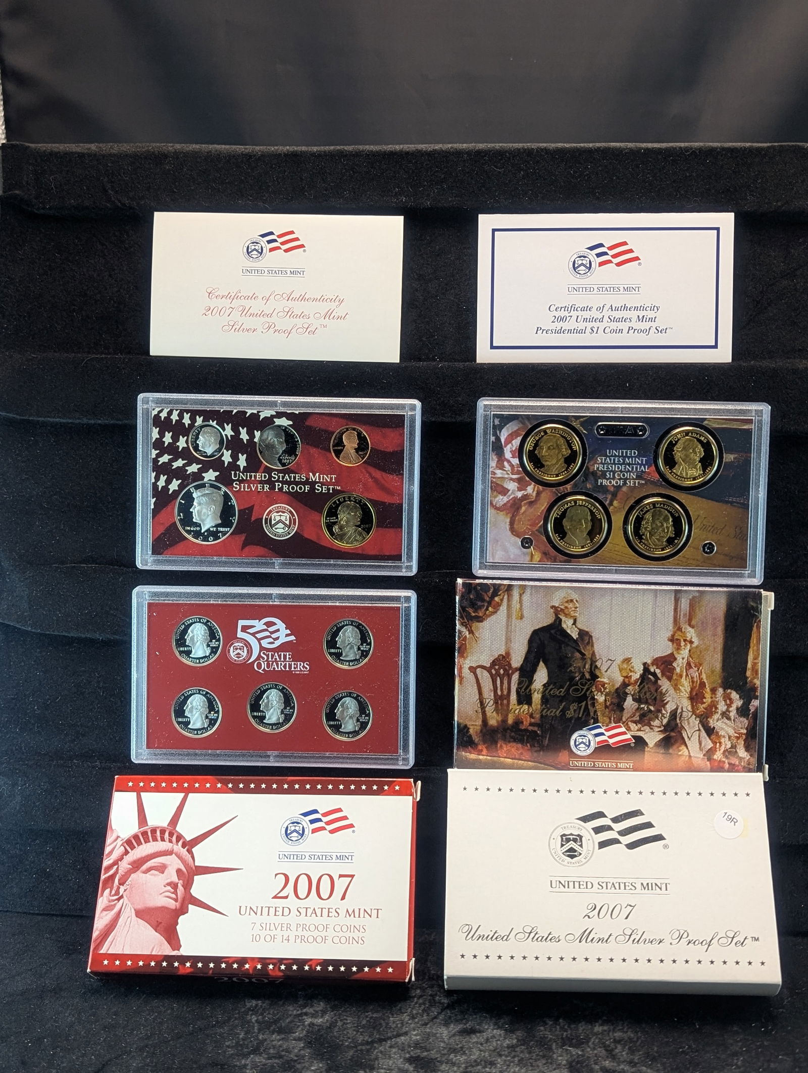 2007-S 90% Silver US Mint Proof Set. (1 of 7)