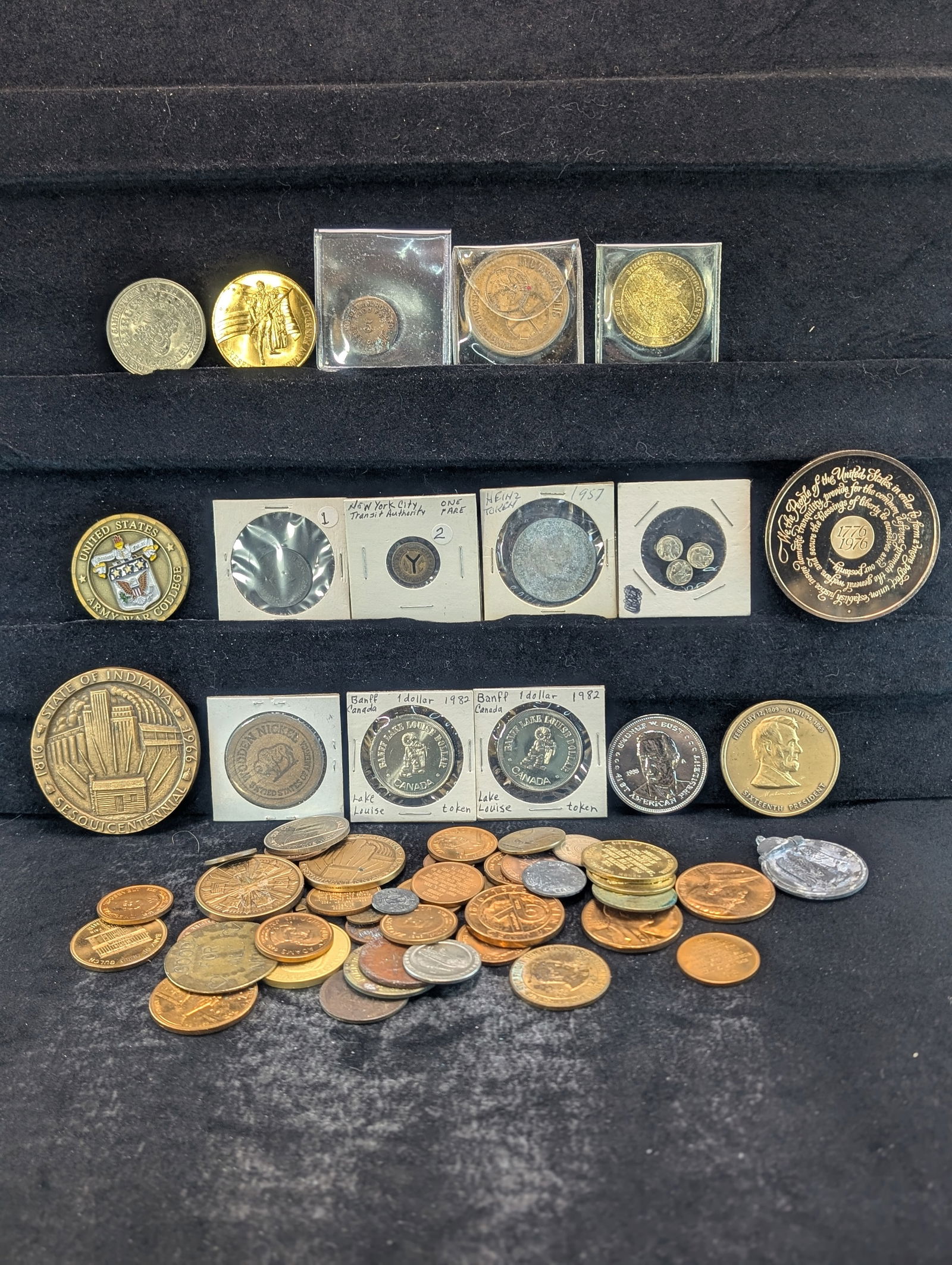 Large Lot Tokens, Medals, Etc. (1 of 4)