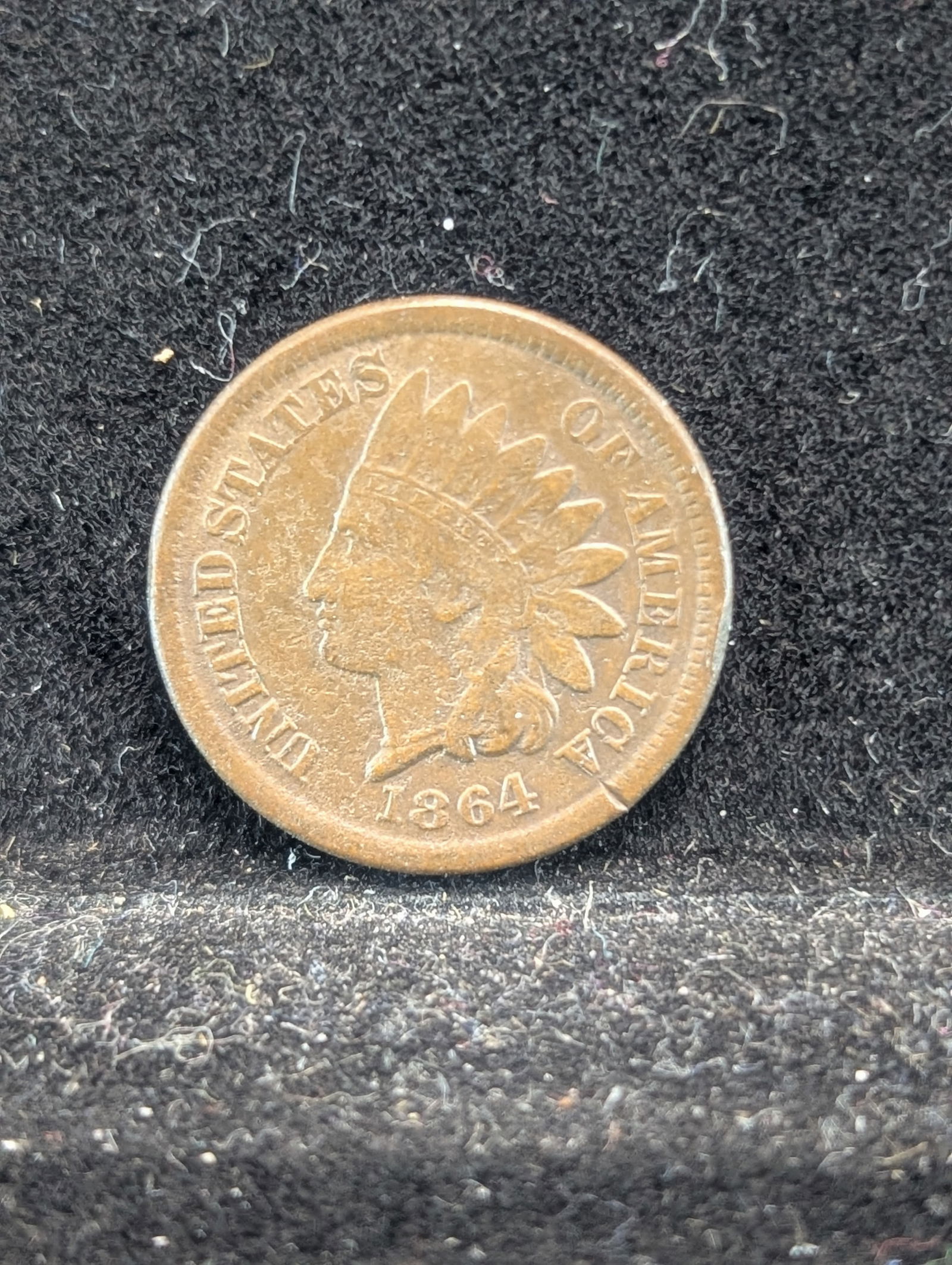 1864 Indian Head Cent VG (1 of 2)