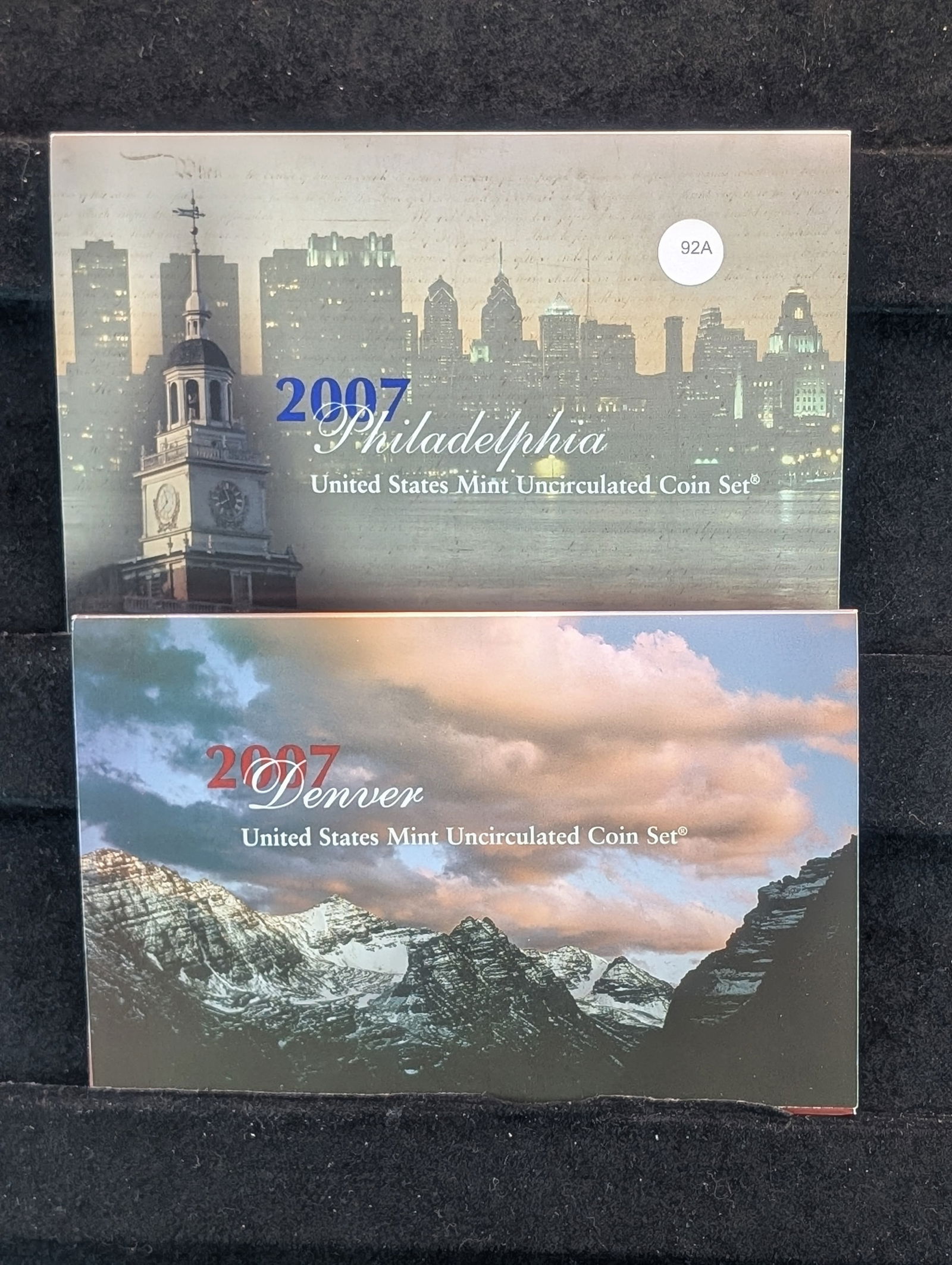 2007 P&D U.S. Mint Uncirculated Coin Set (1 of 5)