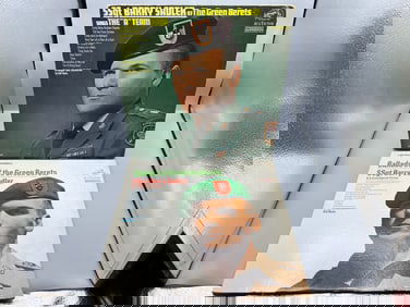 1966 SSgt. Barry Sadler of The Green Berets Sings The "A" Team & 1966 Ballads of The Green Berets