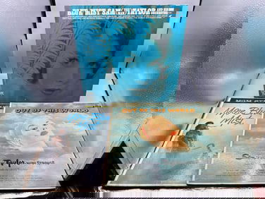 Lot of (3) Assorted Sam The Man Taylor Vinyl Albums - Varying Conditions