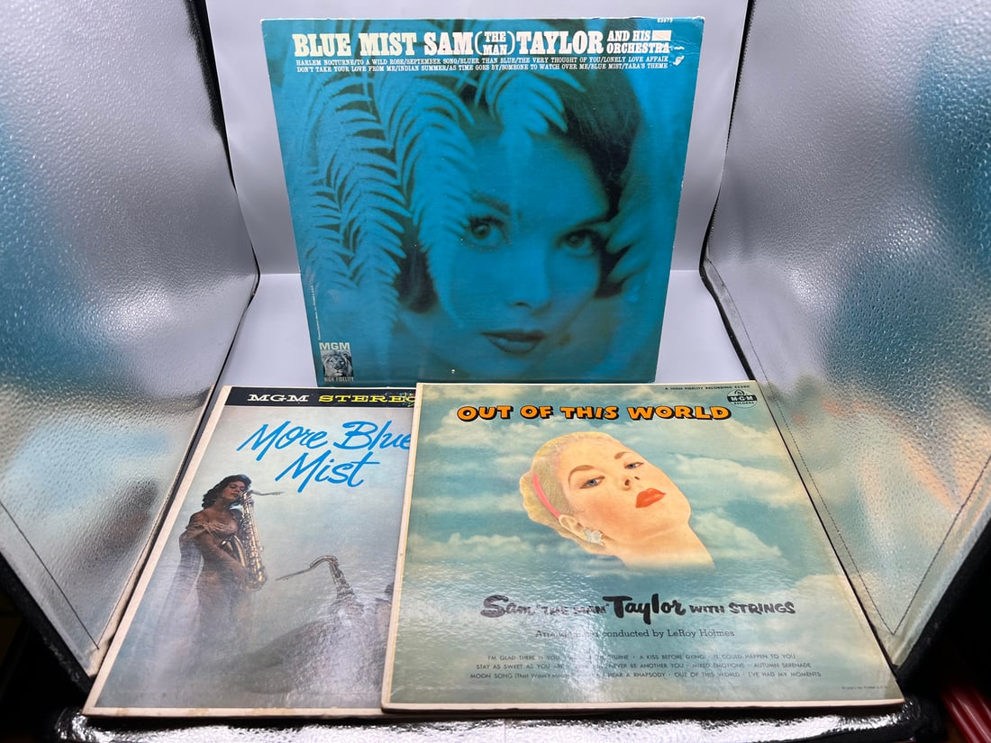 Lot of (3) Assorted Sam The Man Taylor Vinyl Albums - Varying Conditions: Lot of (3) Assorted Sam The Man Taylor Vinyl Albums - Varying Conditions - Records have not been tested by the auction house for play quality. All items are sold as is.