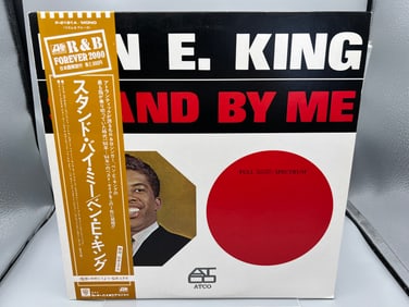 1980 Ben E. King Stand By Me Japanese Released Vinyl Album - P-6181