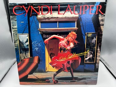 1983 Cyndi Lauper She's So Unusual Vinyl Album - FR 38930
