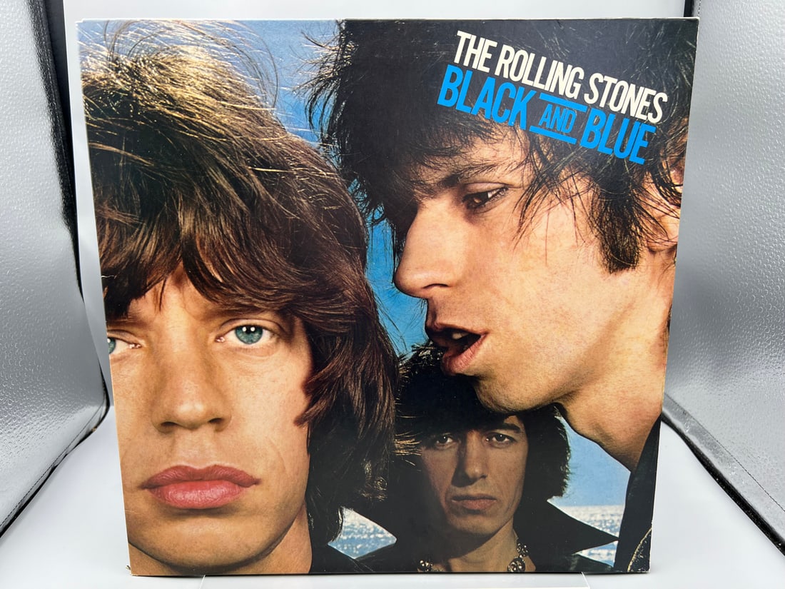 1977 The Rolling Stones Black And Blue Netherlands Released Blue Vinyl Album - COC 59 106 (1 of 6)