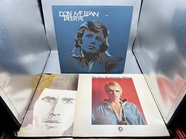 Lot of (3) Assorted Vinyl Albums - Varying Conditions