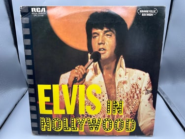 1976 Elvis Presley Elvis In Hollywood Vinyl Album - DPL2-0168