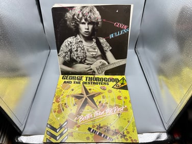 1978 Cindy Bullens Desire Wire & 1979 George Thorogood And The Destoyers Better Than The Rest Vinyl