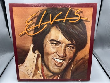 1977 Elvis Presley Welcome To My World Vinyl Album - APL1-2274