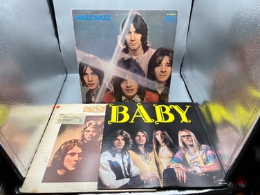 Lot of (3) Assorted Vinyl Albums - Varying Conditions