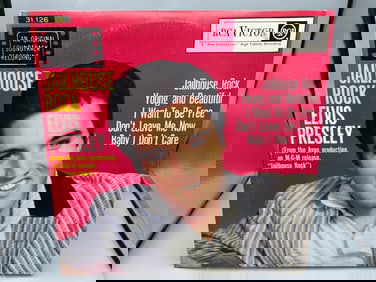 1978 Elvis Presley Jailhouse Rock Unofficial Release Vinyl Album - 31-126