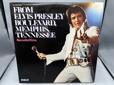 1976 Elvis Presley From Elvis Presley Boulevard Memphis, Tennessee Vinyl Album - APL1-1506