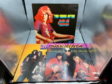 Lot of (3) Assorted Vinyl Albums - Varying Conditions