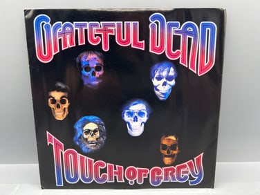 1987 The Grateful Dead Touch of Grey/My Brother Esau Limited Editon Grey 45 RPM Record - AS1-9606