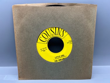 Unknown Release Date The Dreamers Little Girl/Because of You 45 RPM Record - CS-1005