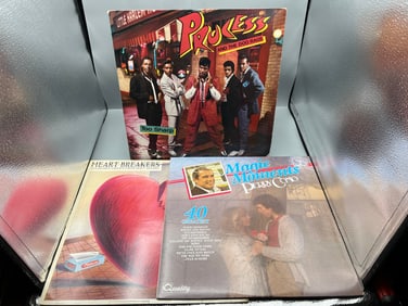 Lot of (3) Assorted Vinyl Albums - Varying Conditions