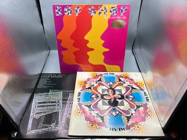 Lot of (3) Assorted Vinyl Albums - Varying Conditions