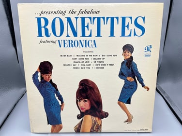 1964 Presenting The Fabulous Ronettes Featuring Veronica Vinyl Album - LP-4006