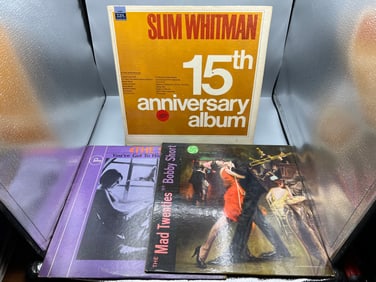 Lot of (3) Assorted Vinyl Albums - Varying Conditions