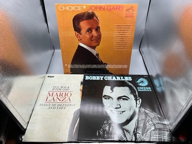 Lot of (3) Assorted Vinyl Albums - Varying Conditions
