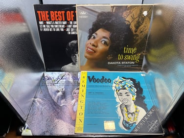 Lot of (4) Assorted Vinyl Albums - Varying Conditions