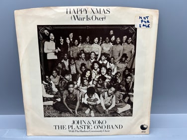 1971 John Lennon, Yoko Ono And The Plastic Ono Band Happy Xmas (War Is Over)/Listen, The Snow Is
