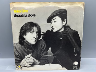 1981 John Lennon & Yoko Ono Woman/Beautiful Boys 45 RPM Record - GEF49644