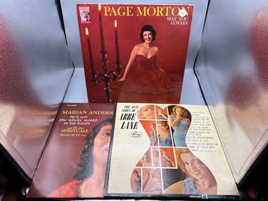 Lot of (3) Assorted Vinyl Albums - Varying Conditions