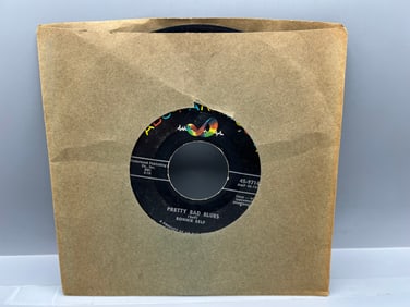 1956 Ronnie Self Pretty Bad Blues/Three Hearts Later 45 RPM Record - 45-9714