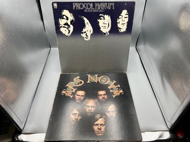 1971 Procol Harum Broken Barricades & 1968 Ars Nova Self Titled Vinyl Albums - EKS-74020 & SP-4294