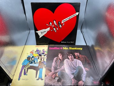 Lot of (3) Assorted Vinyl Albums - Varying Conditions