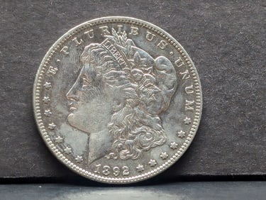 1892-P Morgan Silver Dollar
